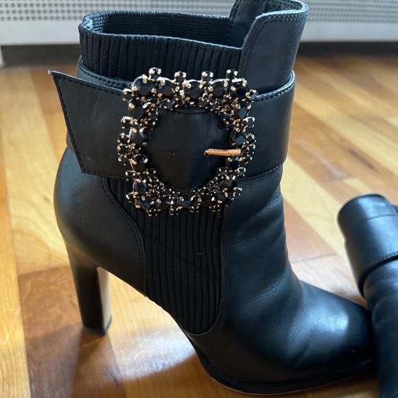 Karl Lagerfeld jeweled ankle boot - Picture 3 of 8